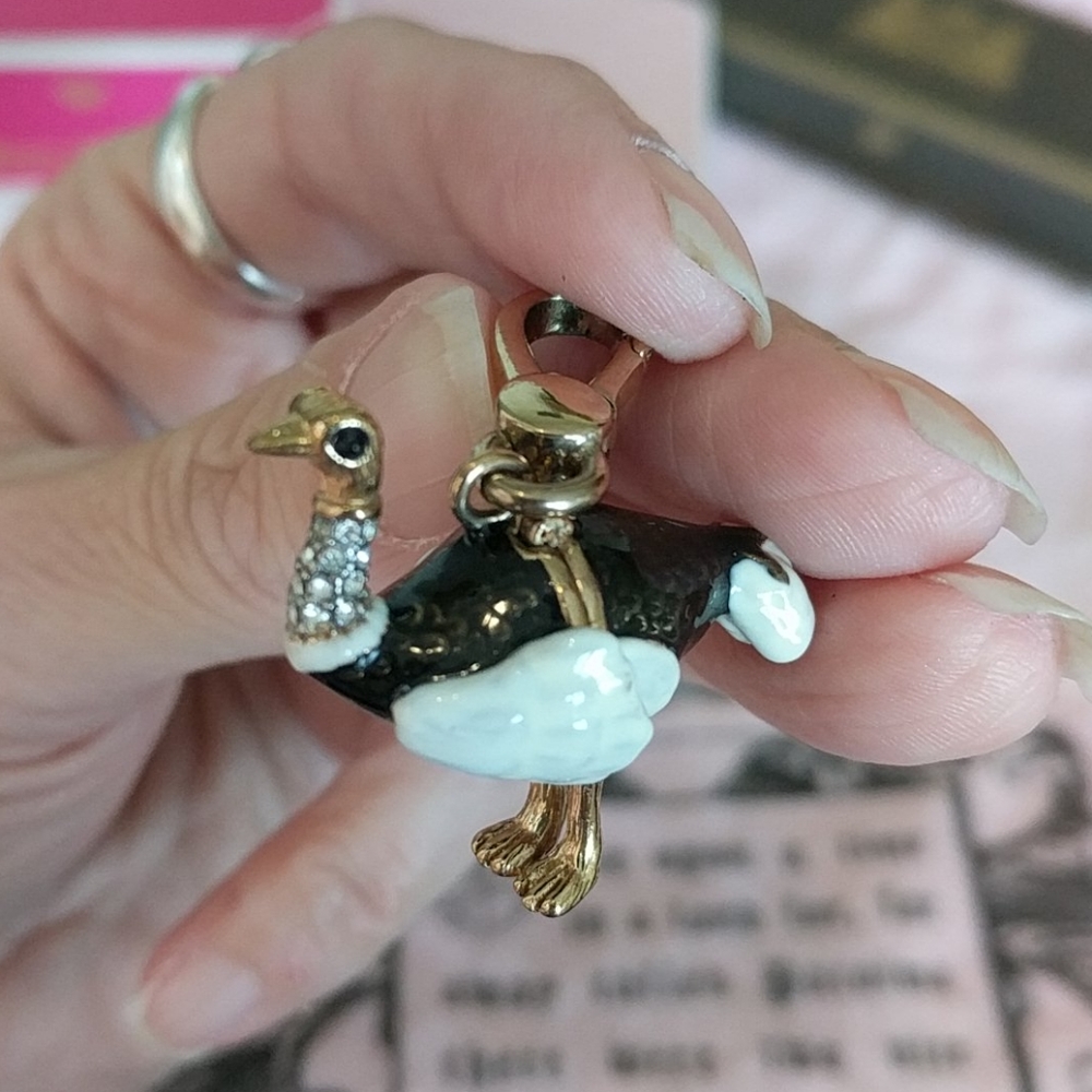 JUICY COUTURE OSTRICH CHARM!